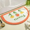 Tappeti benvenuti porter in entrata kawaii tappeto floreale per bagno soggiorno soggiorno pavimento corridoio cucina non slip tapijt