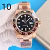 4 Style Super N Factory Watch 904L Steel Men's 41mm zwarte keramische bezel Sapphire 126610 Diving 2813 7922