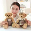 映画テレビのぬいぐるみ2PCS 26cmかわいいカップルテディベアのぬいぐるみおもちゃ人形ぬいぐるみ柔らかい動物枕