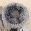 Baskenmützen warm Twist Strickhut Herbst Winter Frauen Mädchen Feste Farbe Dicke Plüsch -Kappe vielseitige Skifahren tägliche Hüte Mode einfache Geschenke