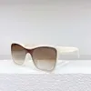 Designer de luxe CH Lunettes de soleil Tiktok Lunettes de soleil de soleil de même assiette pour femmes