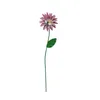 Decorative Flowers Festival Stake For Garden Yard Statue Decors Metal Art Ornaments