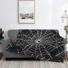 Decken Spiderweb Labyrinth Decke Flanell Fleece werfen Schlafzimmer Sofa Dekoration Leichte Betspara die ganze Saison