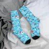 Men's Socks Cute Printing Nursing Pattern For Men Women Stretch Summer Autumn Winter Print Crew