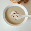Spoons Dessert Japanese Soup Serving Tasting Rice Ceramic Portable Ramen Cutlery