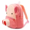 Backpack 3D Cartoon Plush Children Backpacks Kindergarten Schoolbag Animal Kids School Bags Girls