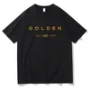 メンズTシャツ2024 Jungkook Kpop Hoodie Vintage Shirt Golden Merch Short Sleeve Fashion Streetswear Tシャツ