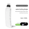Vattenflaskor för att cykla 330 ml platt klämma dricka bärbar med skalor reser dammtät
