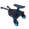 Barnvagnsdelar länk för pezinhos universal pedaladapter andra barn barnvagnsstavskort barnvagnars släpvagn tvillingar fotstöd