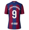 23 24 Gavi Lewandowski FC Barcelonas Soccer Jersey Adama Pedri Camiseta de Futbol Ferran 2023 2024