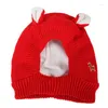 Dog Apparel 2024 Christmas Hat Winter Warm Knitted Pet Funny Xmas Cap Puppy Kitten Small Cats Dogs Pets Accessories