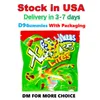 USA Stock Voorgevulde D9 eetbare gummies met verpakking gemaakt en verzending vanuit de VS 500 mg 600 mg zakzakken