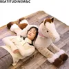 Filmer TV Plush Toy 1pc 90cm/120 cm Cartoon Unicorn Plush Toys Giant Stuffed Animal Horse Toys For Children Soft Doll Home Decor Birthday Present 240407