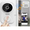 Doorbells Smart Visual Doorbell Dwukierunkowy intercom Nocny wizja zdalne monitorowanie System bezpieczeństwa WiFi Video H240407 Zjcz