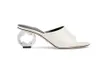 New Designer Sandals femininas Sapatos planos saltos altos marrom marrom branco preto rosa lacta lacta de lona chinelos de verão feminino Sandálias de saltos de designer de luxo ao ar livre