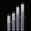 Bouteilles de rangement 2 ml 3 ml 4 ml 5 ml flotte de pulvérisation en plastique transparent Perfume portable Atomizer mini échantillon de tube à essai flacons de voyage 100pcs