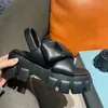 Nuova piattaforma di sandalo per sandalo con invocazione a goccia di gocce di triangolo da donna Flip casual Flip Flip Flip Flip Piscina Black Rosa 2024 EUR 35-40
