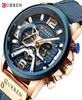 Curren Casual Sport Watches For Men Top Brand Luxury Military Leather Wrist Watch Man Clock Fashion Chronograph Wristwatch 83292186799