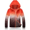 Couples Light and Thin Gradient Breathable Coat Sun Protection Clothing Womens Large Mens Outdoor Summer Skin Windbreaker