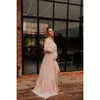 Zwangerschapsjurken Poshoot kleding linnen katoenen jurk voor zwangere vrouwen po schieten zwangerschap retro los fitting jurk 240326