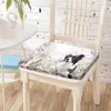 Bordo del cuscino sedia da stampa collie tappetini in poliestere sedie per rivestimento lavabile per la decorazione della camera da letto soggiorno