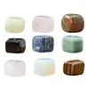 Candle Holders Natural Crystal Stone Incense Holder Base Decoration Supplies For Home School Office Birthday Party