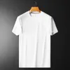 Ny högkvalitativ sömlös europeisk sommarkläder Silk Cotton Mens Kort ärm T-shirt QT6038-2366- WLRS