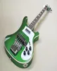 4 String 4003 Metal Green Bass Guitar Maple Neck Set in Basswood Body Fixed Bridge Rosewood Fingerboard Chrome Tuner7156098