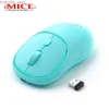 MICE Gamer sem fio mouse silencioso 1600 dpi para macbook tablet laptop pc ratos bluetooth recargável 2.4g mouse y240407