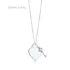 Heart Necklace Designer Pendant Necklaces Jewelry Stainless Gift Women Love Chain Valentine Fashion Brand T Mens and Womens Couple Accessories Chains