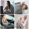 Couvertures USB Couvre-couverture chauffée Machine de voiture lavable Super Soft Office Nap Siet Thance