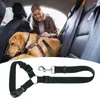 Hundekragen Haustier Sicherheitsgurte Verstellbare Sicherheitsleine mit Clip Dogs -Halskragen universeller Outdoor -Riemen für