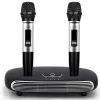 Oyuncu Evi Kablosuz Mikrofon Sistemi Bluetooth Mikrofon Optik Koaksiyel Karaoke Oyuncu Kutusu Akıllı TV/PC için 2 El Mikalleri