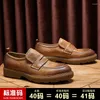 Sapatos casuais panos designers homens primavera outono em couro genuíno altura aumentando o homem respirável de luxo