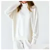 Women Sweters Nowe kobiety Turtleeck Sweater Autumn Winter Gruba ciepła sieknięcie Najwyraźniejsza swobodna luźna dzianina Kobieta DEL DH2VM