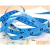 Tape Measures Wholesale 3000Pcs 60 Inches 1.5M Soft 1.3X150Cm Sewing Measuring Tapes Inch/Centimetre Display Sew Tailor Body Rers Re Dhk9I