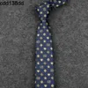 20245 męski krawat krawat krawat mody szyi krawat łańcuch blokujący Zwierzęta drukowane luksusowe projektanci Business Busines Deckwear Cravattino