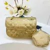 Diagonal Bag Fashion Design New Lingge Chain Bag for New Topcoat Leather Versatile Shoulder Crossbody