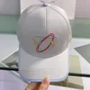 Capas de béisbol Fashion Designer Letters Hats Men's y Women's Classic Bordery Unisex Ball Cap Tap Triangular Duck Lengua Tap Retro Sunshade Alta calidad