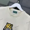 キッズセットキッドデザイナーセットベビートリーブTシャツと黄色のタイガースプリントショーツセットスーツブランドボーイズコットン