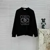 Nieuw ontwerp 24 Nieuwe Vine Letter Round Neck Losse Mens en Womens Sweater 500 g High Weight Long Sleeve