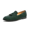 Casual Schuhe Sommer Männer Wildleder Quaste Freizeit Italien Stil Soft Moccasins Hochwertige Ladungsanlagen Wohnungen Fahrschuh Fahrschuh