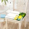 Pillow Avocado Printing Chair Sitting S Offices Chairs Pad Decorative Adult Reading Watching TV Meditating Pads Decor