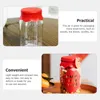 Bouteilles de rangement Jar Candy Pot Céramique Pot réutilisable Conteneur en plastique Biscuit