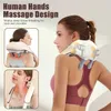 Massager per il corpo pieno di corpo CL MASSAGER MASSAGER TESSUE DEEPPO 5D SHIATSU MASSEGGI DI SCHEDA CON IL CUSCINE COLLEDARE CUPICA TRAPEZIO NECCHIO CERVIO SCHEDA CERVICALE 240407