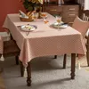 Table Cloth Modern Minimalist Tablecloth Ins Style Jacquard Dining American Dustproof Flag Tea Mat X5R855