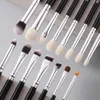 BEILI Black 1019Pcs Makeup Brushes Natural Synthetic Hair Eyeshadow Blending Eyeliner Brush Set 240403