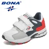 Casual Shoes BONA 2024 Designers Sports High Quality Outdoor Sneakers Children Leisure Trainers Kids Boy Girl