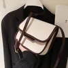 Shoulder Bags Bag 2024 Female Messenger Casual Canvas Korean Wild Square Width: 22cm