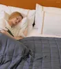 Cobertores quentes Cama King Size Size Dormindo dois adultos adultos de malha de atacado ponderado de alta qualidade Bom design cobertor